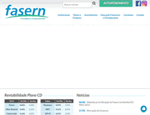 Tablet Screenshot of fasern.com.br